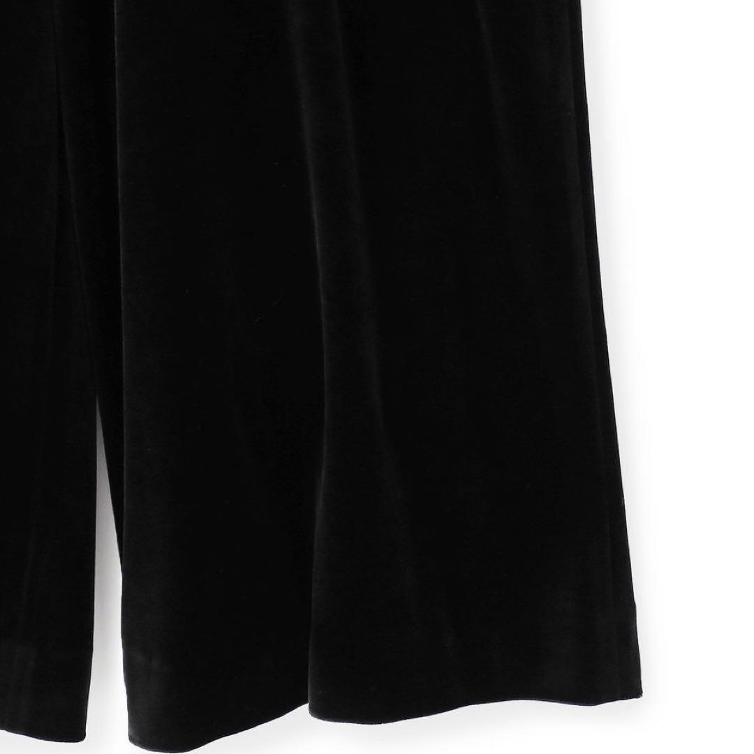 SACRA サクラ トリアセテートベロア サロペット オールインワン