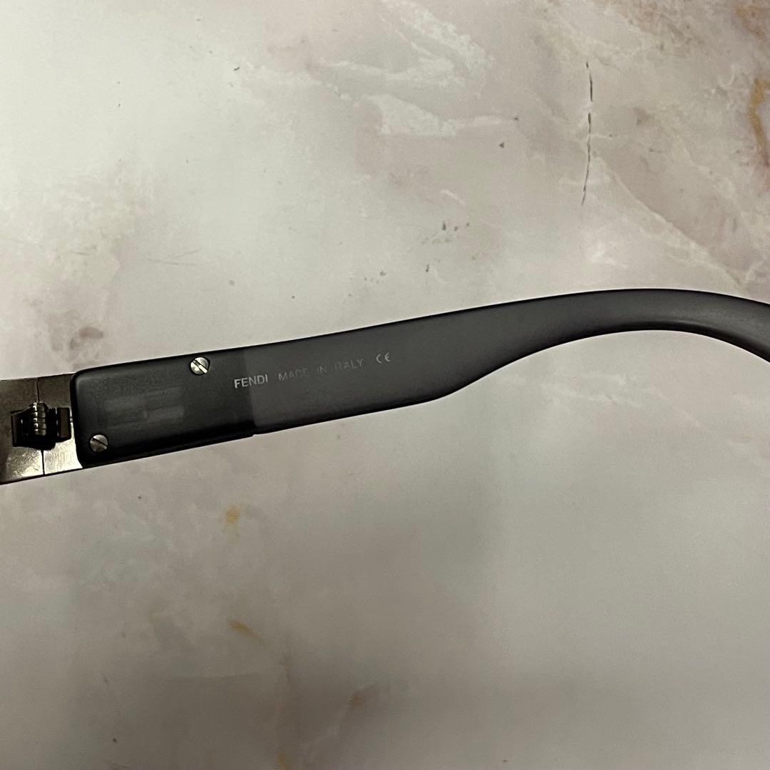 FENDI オーバル y2k アンティーク レトロ メガネ ケース付き