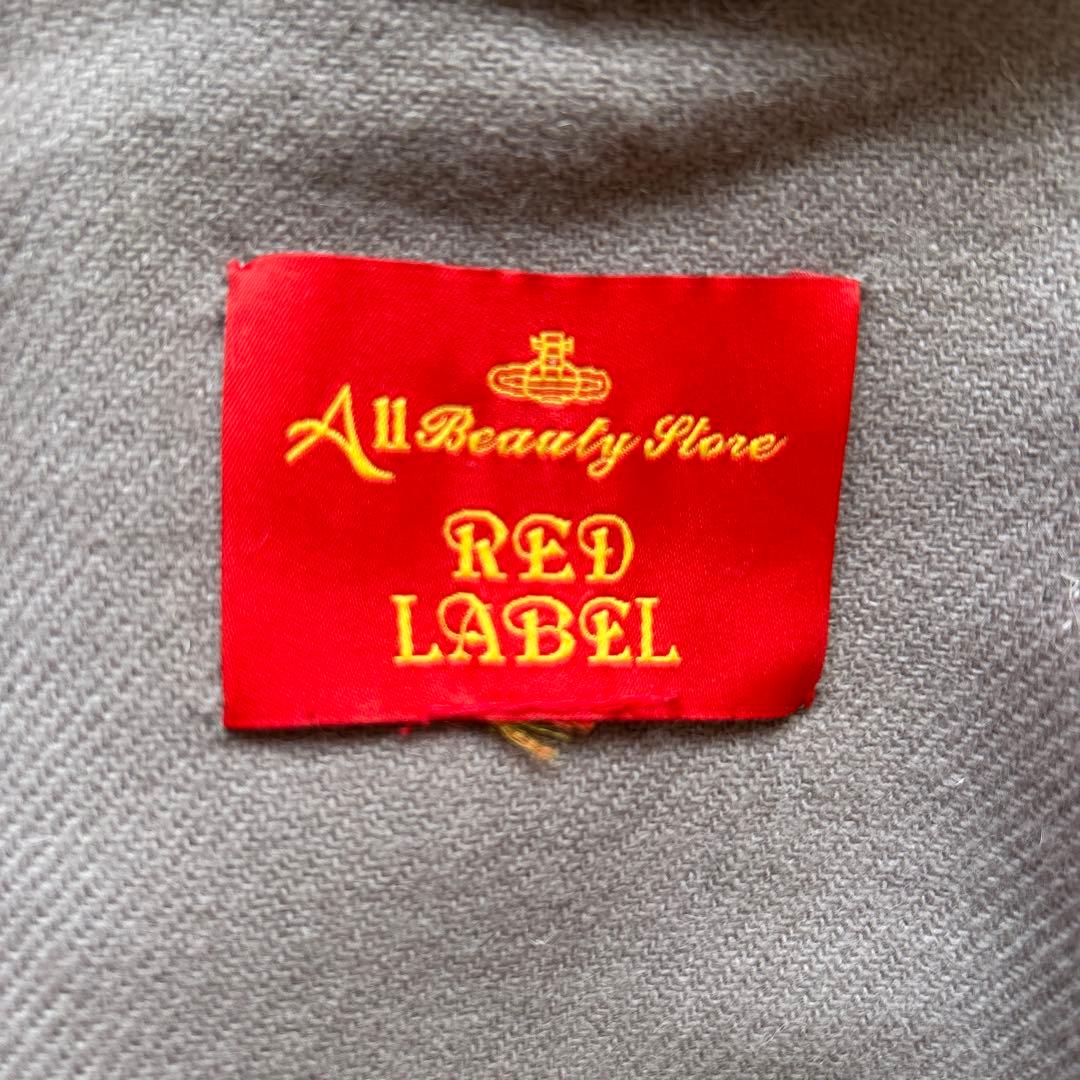 ヴィヴィアンウエストウッド　レッドレーベル　ファー付きポンチョコート