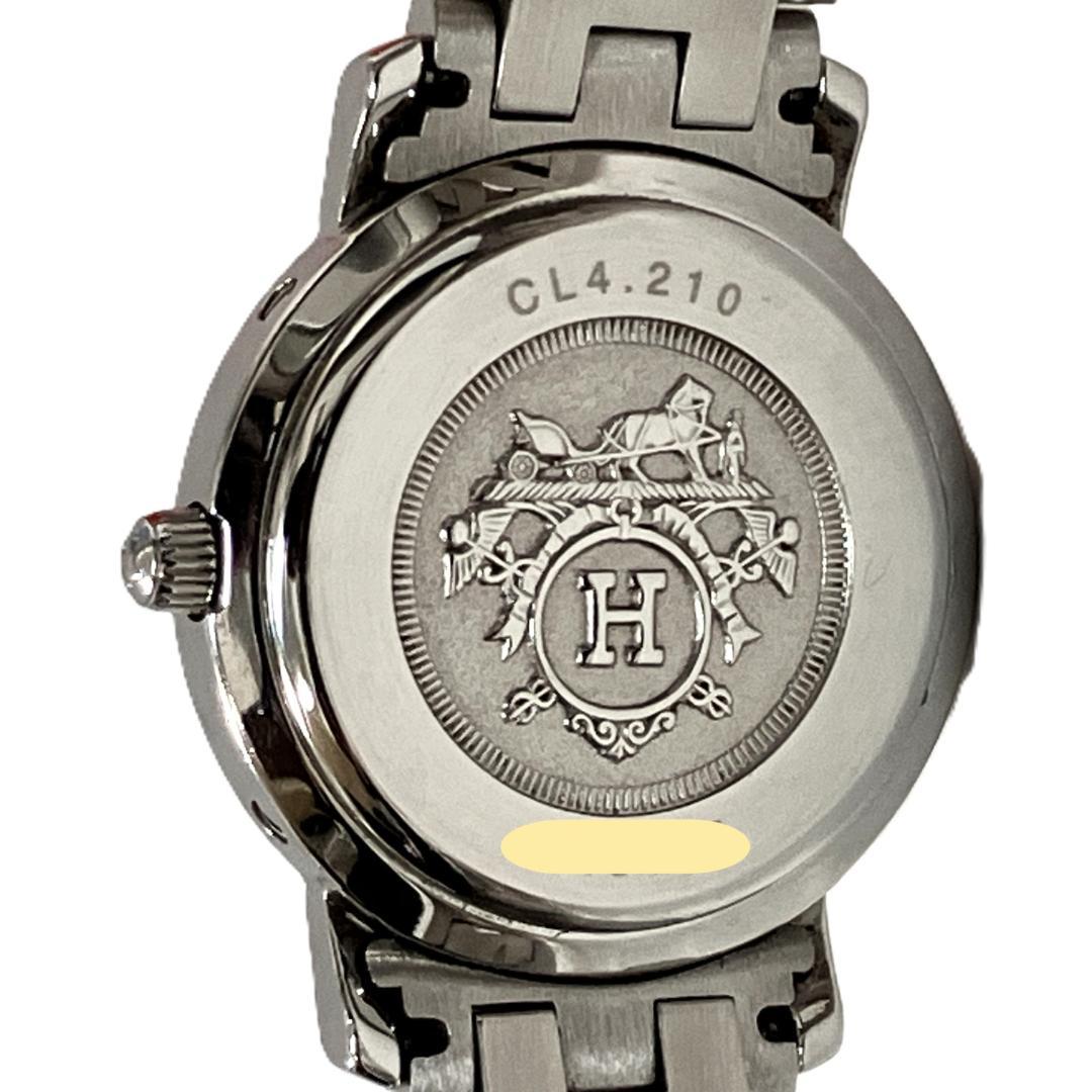 【美品】電池交換済★HERMES　エルメス　クリッパー　CL4.210