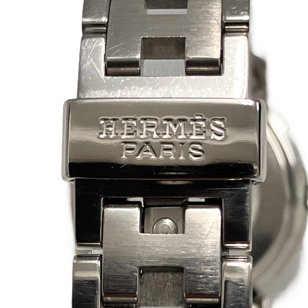 【美品】電池交換済★HERMES　エルメス　クリッパー　CL4.210