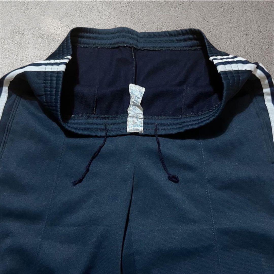 希少美品80s【Old Adidas】ATP トラックパンツ ネイビー