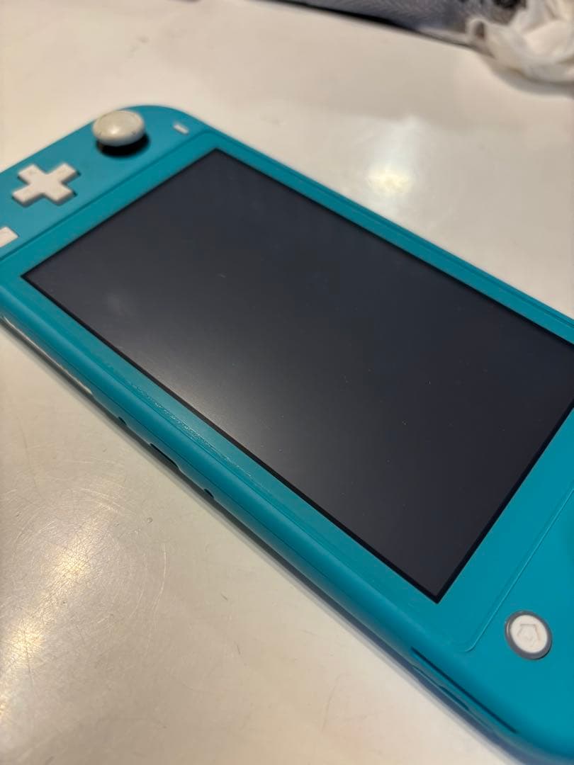 Nintendo Switch Lite ターコイズ 箱付き カバー付き