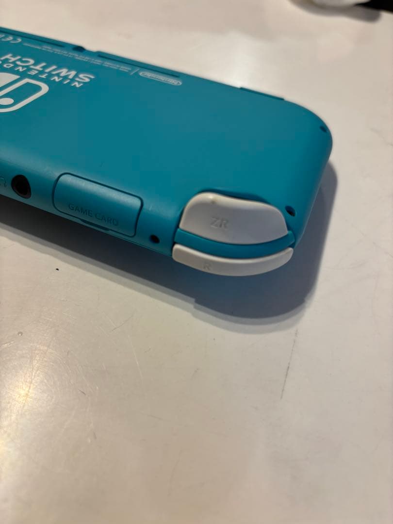 Nintendo Switch Lite ターコイズ 箱付き カバー付き