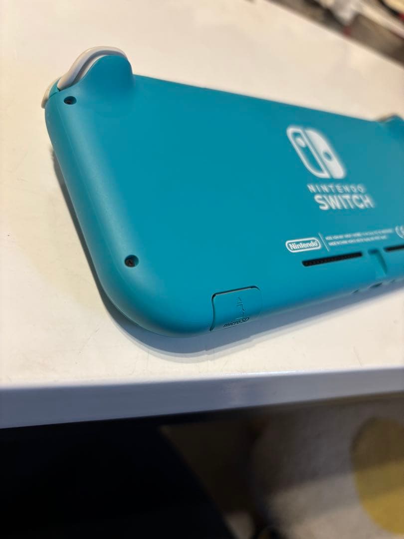 Nintendo Switch Lite ターコイズ 箱付き カバー付き