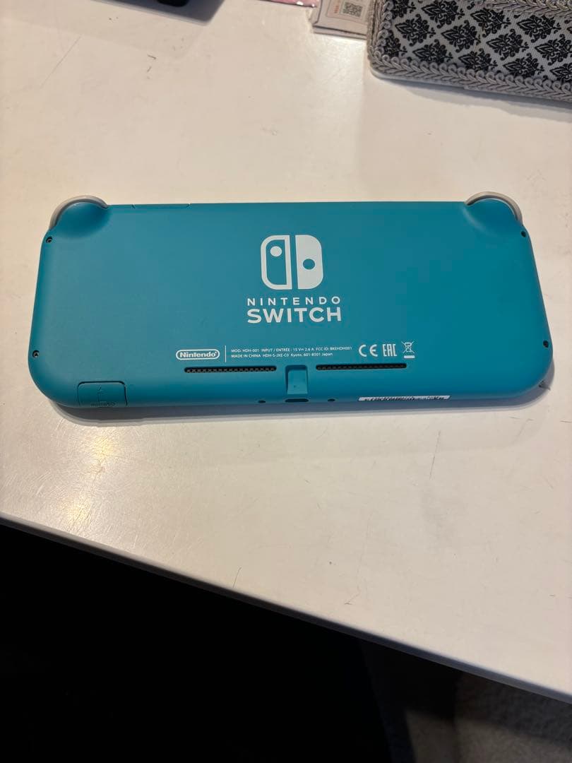 Nintendo Switch Lite ターコイズ 箱付き カバー付き