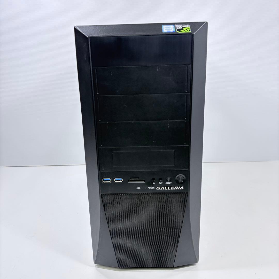 ゲーミングPC i7 6700K GTX1070Ti ガレリア Apex 快適