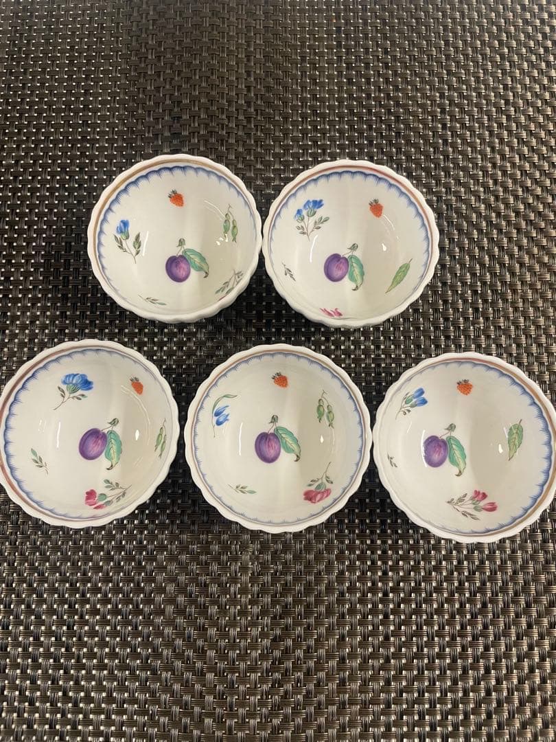 イタリアンフルーツ極小茶碗5個セット