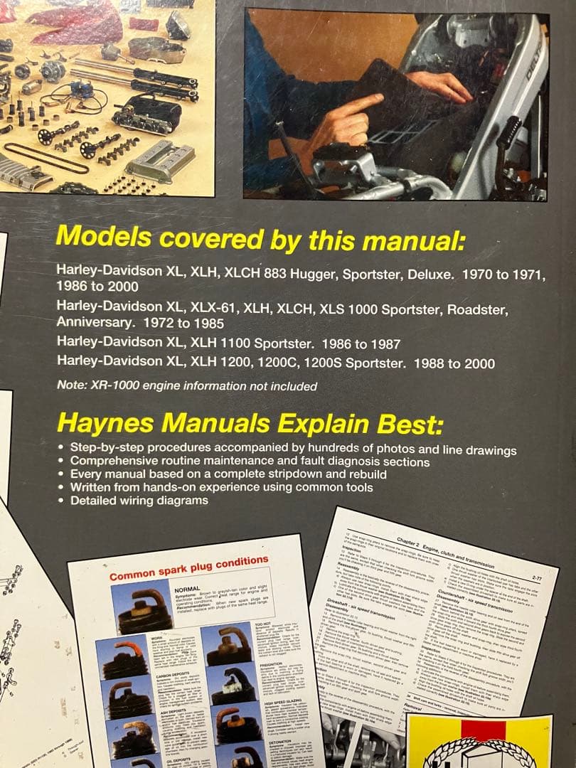 HARLEY-DAVIDSON Sportsters 整備マニュアル ハーレー