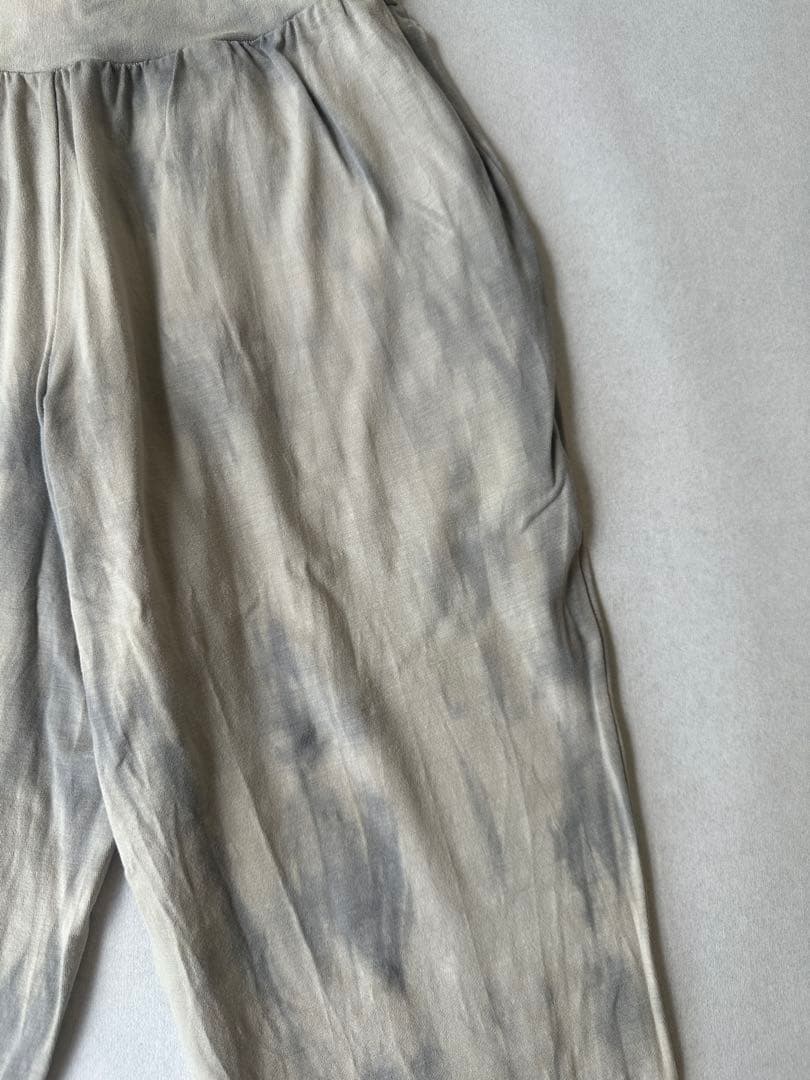 草木染め ヨガウエア　“浄化のログウッド染め” パンツ　ジョッパーズパンツ