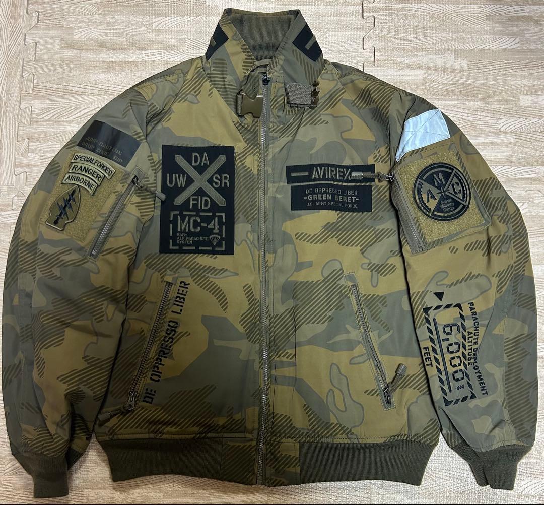 AVIREX 迷彩ジャケット