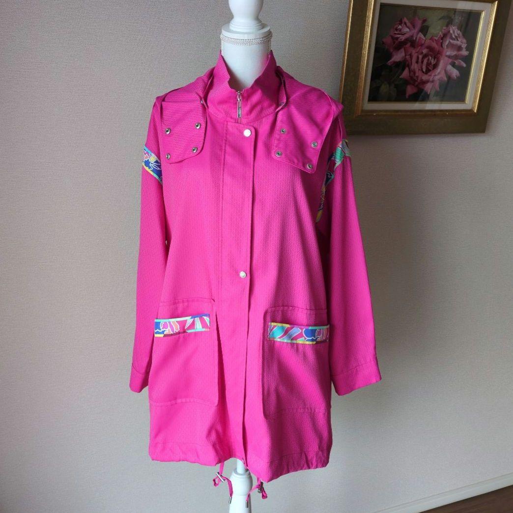 ★未使用に近い★レオナールスポーツ　軽量ブルゾン42 ゆったりめ