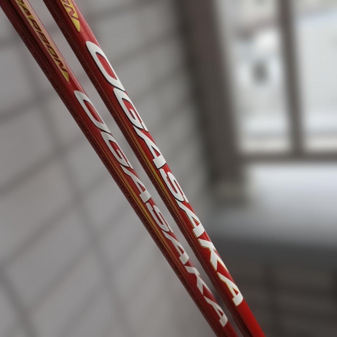 OGASAKA オガサカ　カーボンストック　レッド