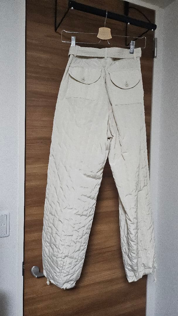 ameri キルティングパンツ