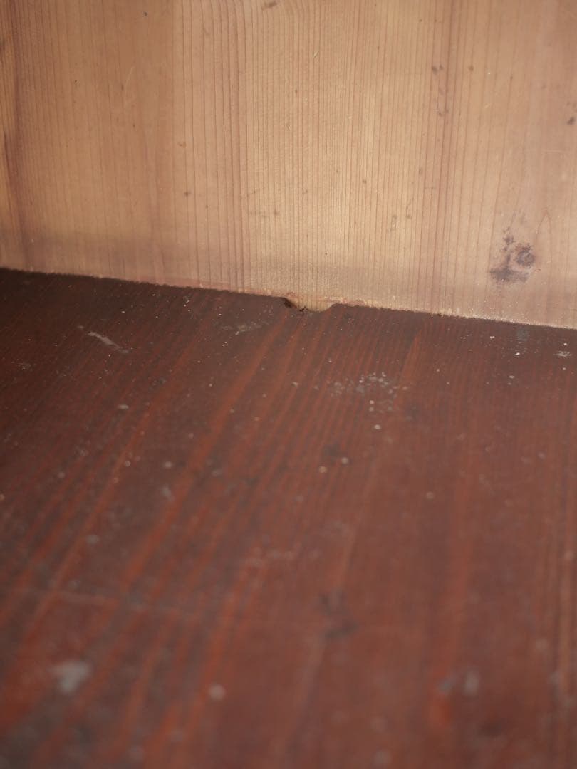 茶箪笥　箪笥　食器棚　ケヤキ　玉杢　古家具　古道具　アンティーク　昭和レトロ