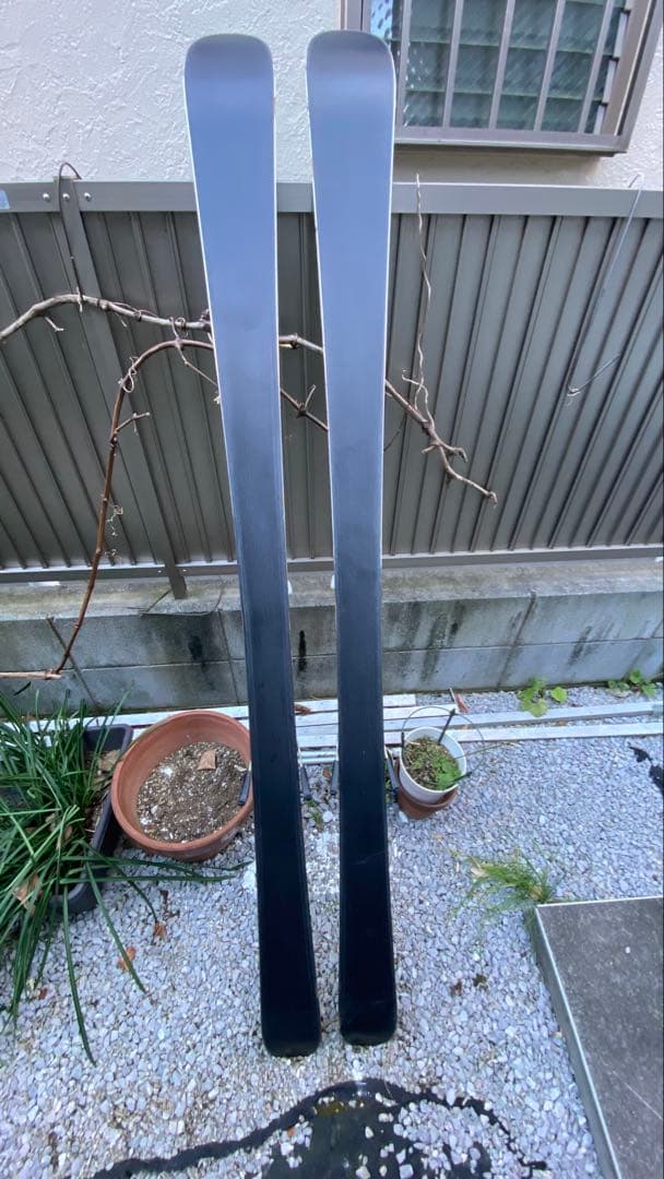 HANSON ツインチップスキー板 レールバインディング付き