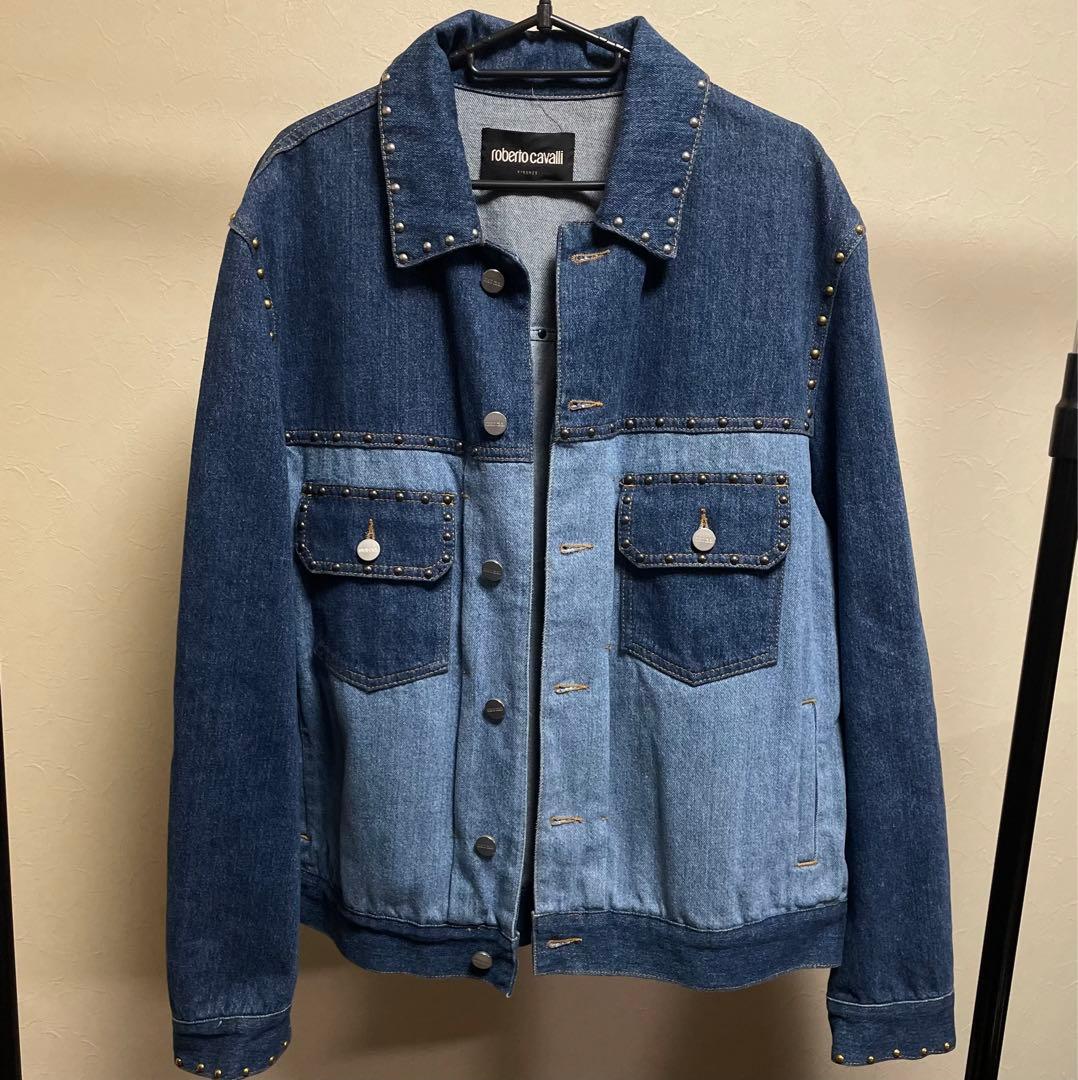 roberto cavalli デニムジャケット メンズ