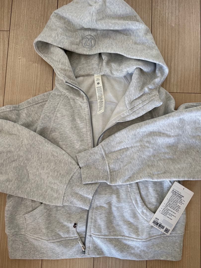 lululemon ルルレモンScuba オーバーサイズフルジップフーディXS