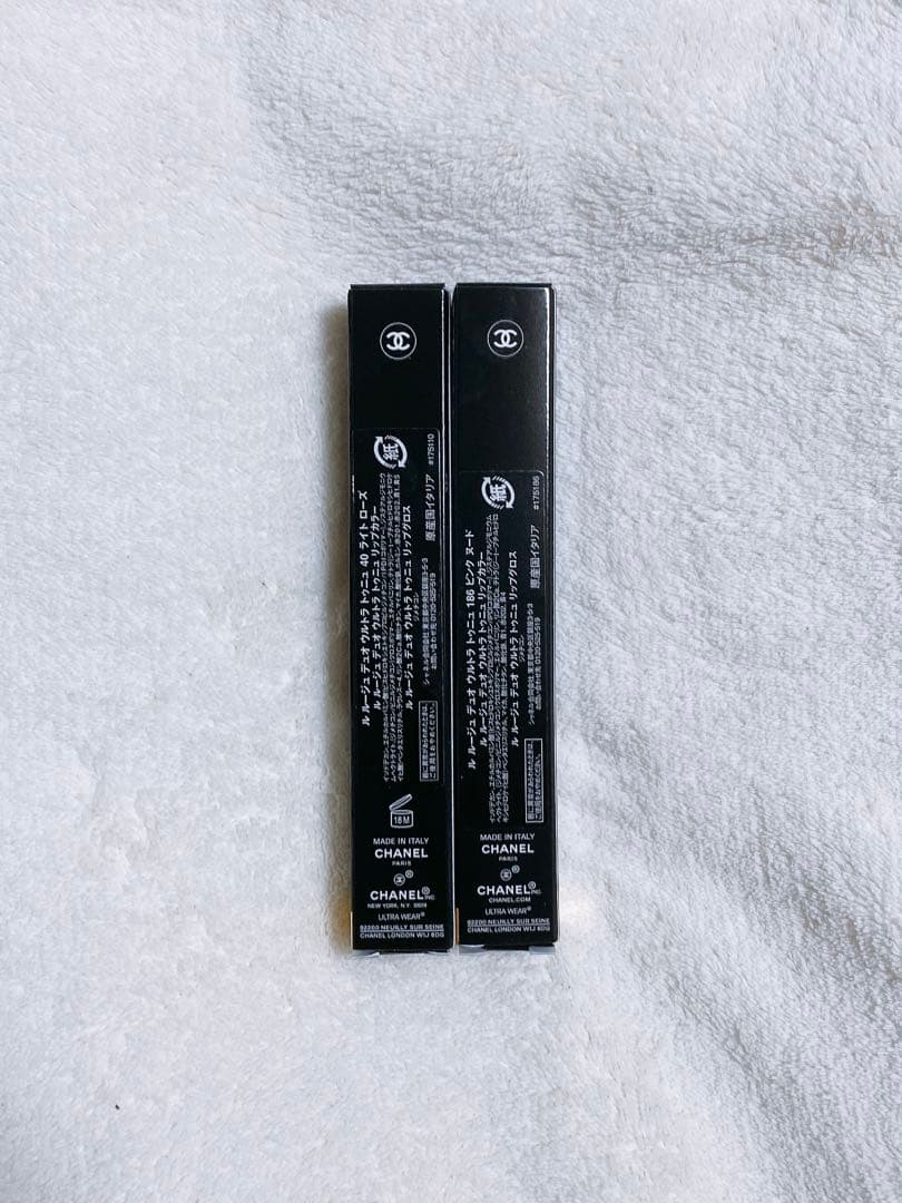 シャネル　ル ルージュ デュオ ウルトラ トゥニュ　40 186 2本セット