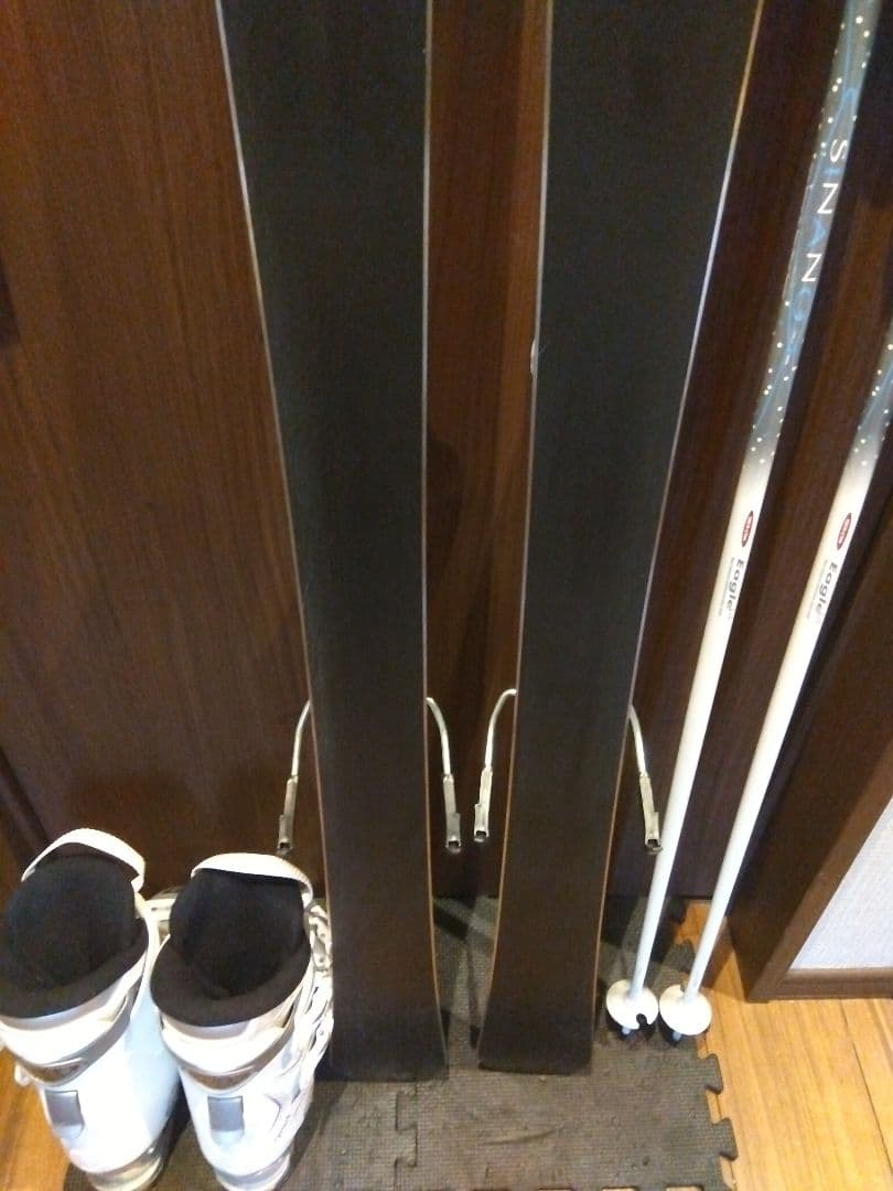 美品/SWALLOW/学生・レディース用/スキーセット/メンテ・WAX済み✔