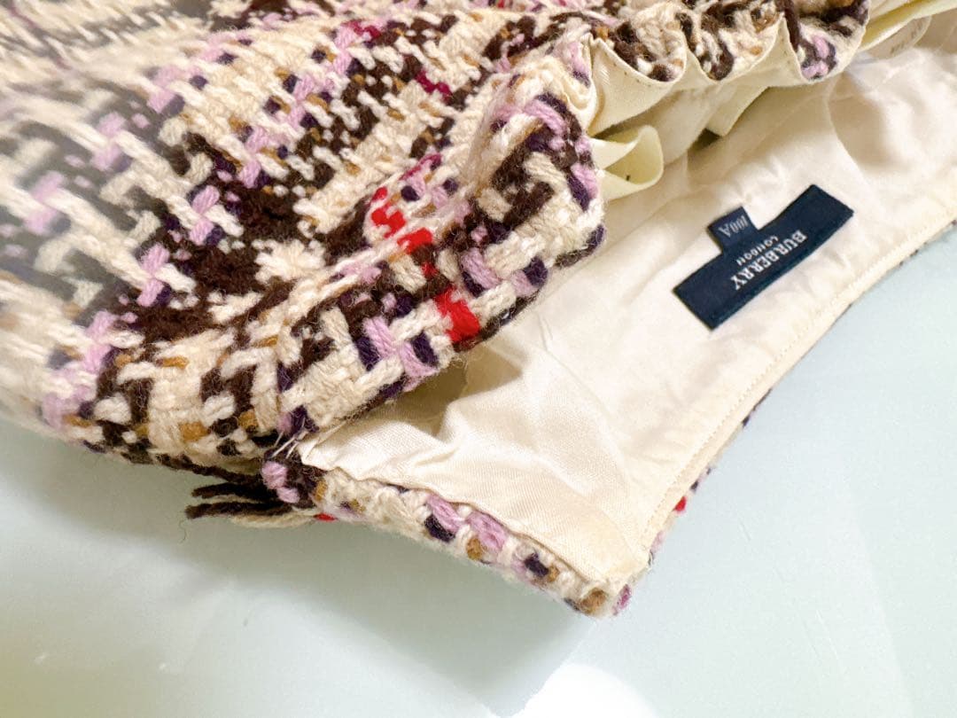 Burberry ツイードジャケットスカートセット