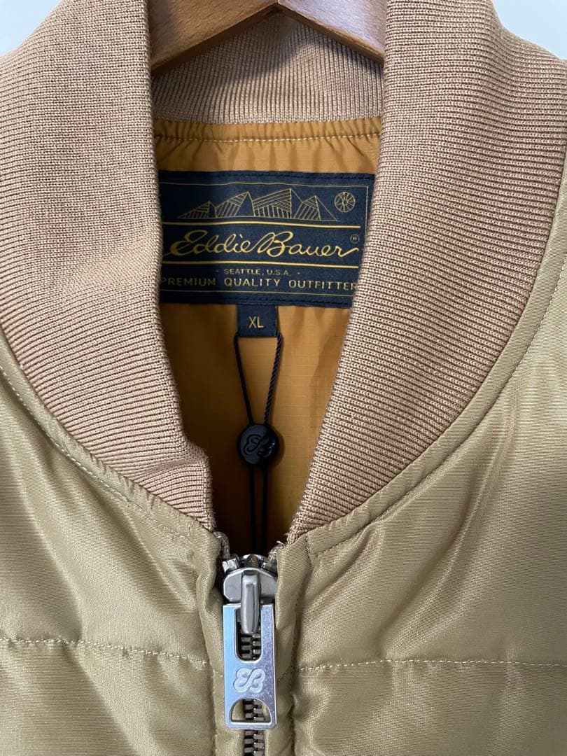 新品 エディバウアー ブラックタグ カナディアンベスト ダウン　USAプレミアム