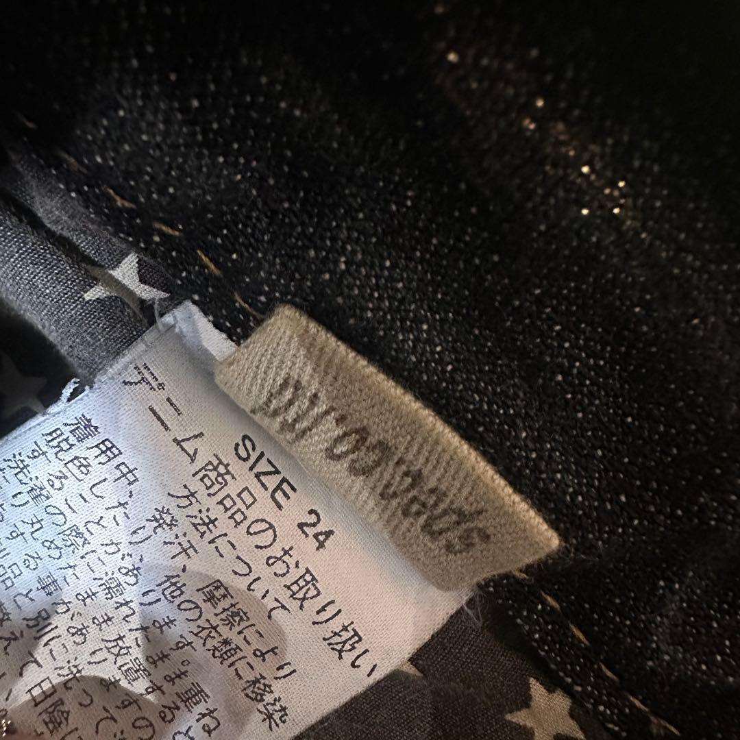 d.i.a ダイヤ ダメージ加工 ショートパンツ サイズ24