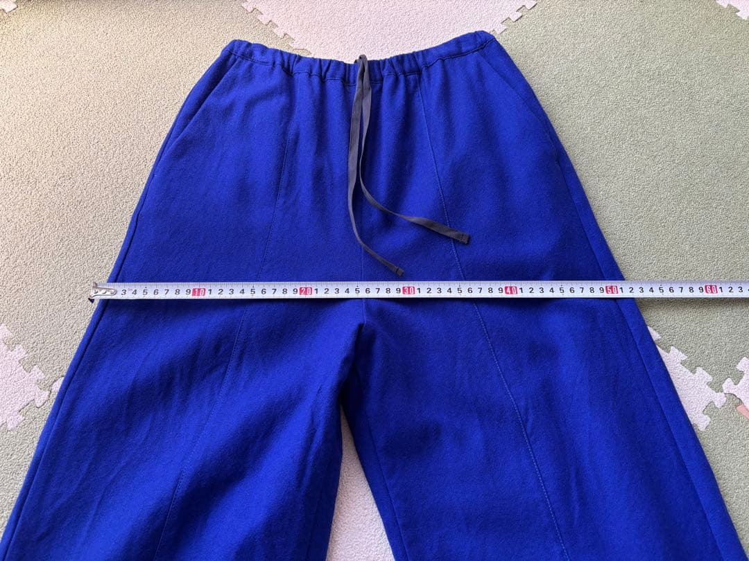 フィルデフェール◇ FIL DE FER ウール レーヨン ジョーゼットパンツ