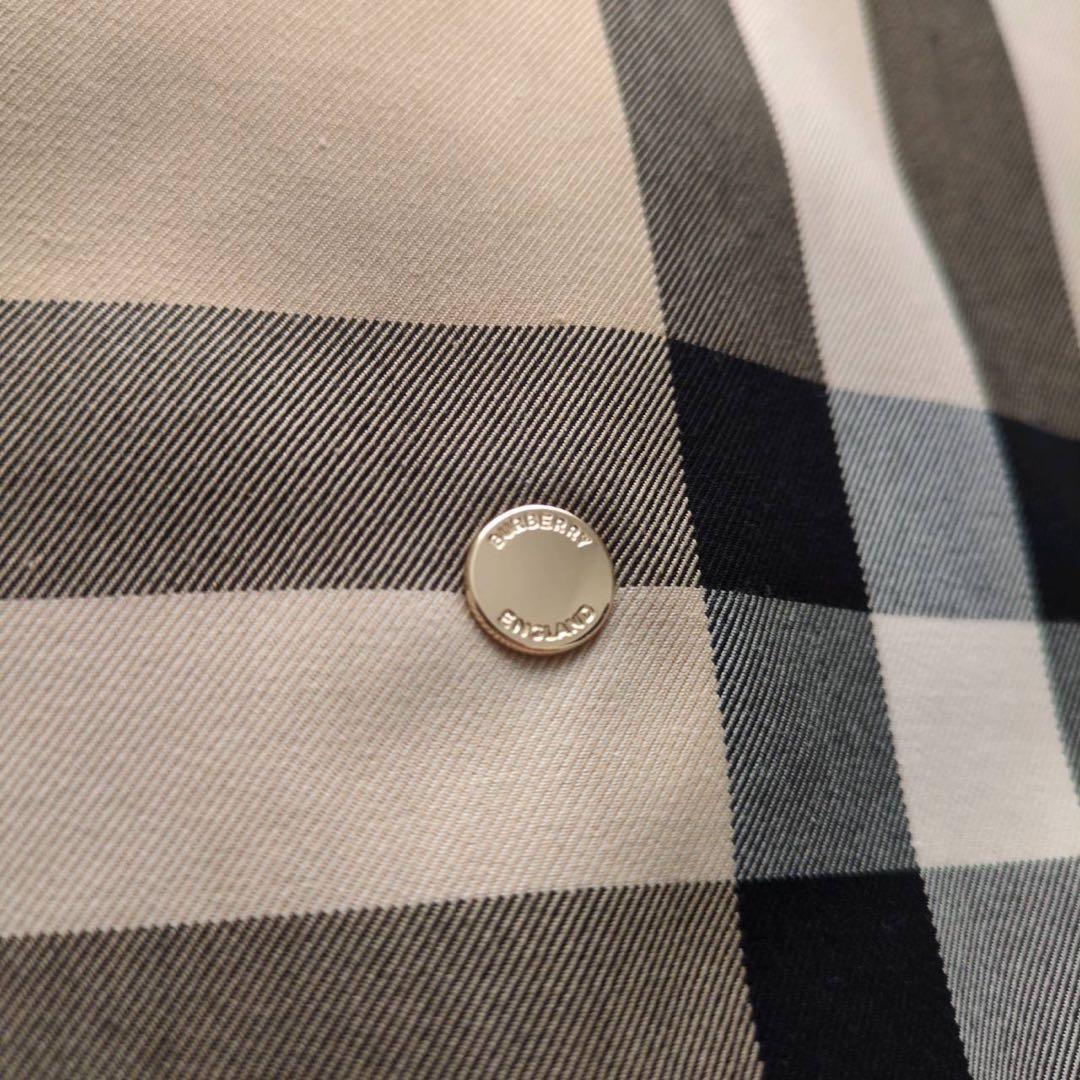 ◾︎未使用◾︎ バーバリー チェックパネル コットンギャバジン トレンチコート 44