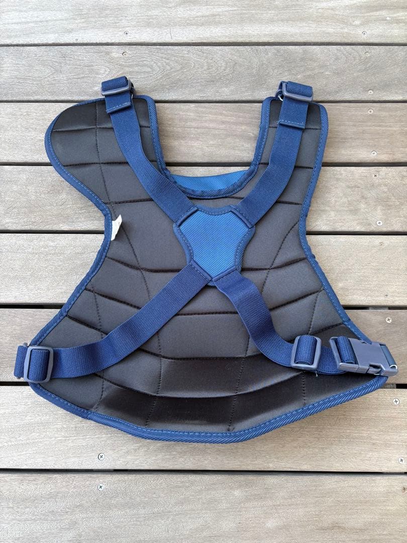 【新品未使用】ミズノ軟式用キャッチャー防具3点＋ヘルメット付き　収納袋付き