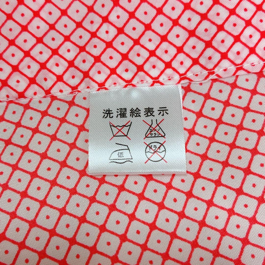 七五三 3歳 女の子 着物 被布セット ピンク 花柄 チェック