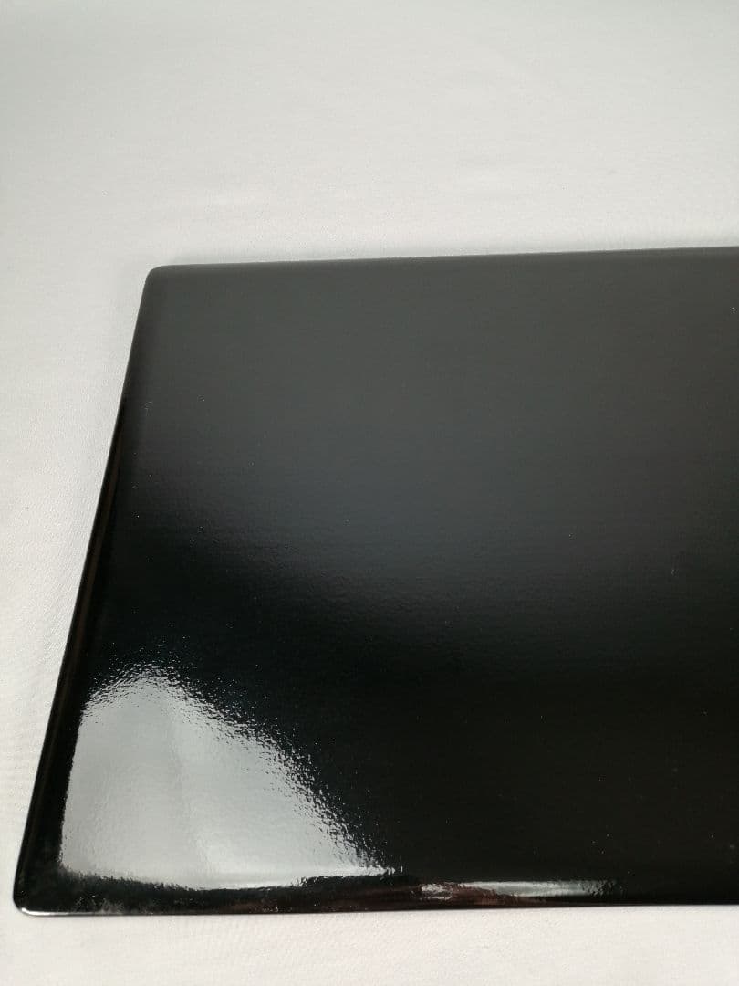 【茶道具】いじ塗黒敷板　三種セット(丸板、蛤端、矢筈)　敷板140