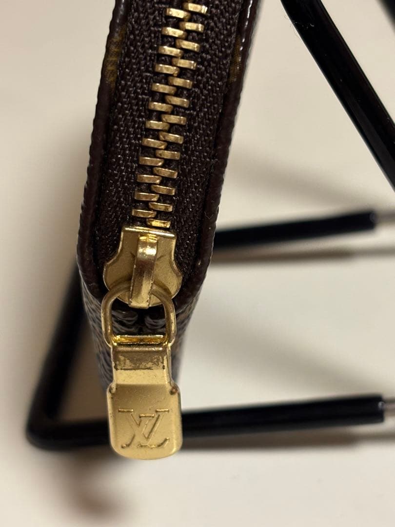 極美品　ルイヴィトン　モノグラム　ポルトモネロン　丸型　ケース
