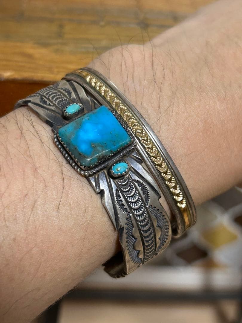 ヴィンテージ　ナバホ　NAVAJO バングル