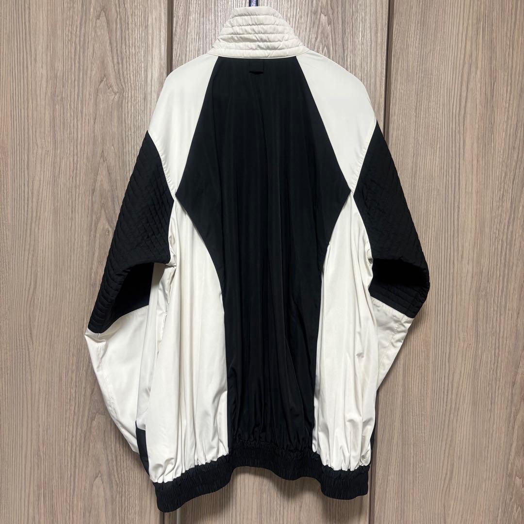 【led.tokyo】バイカラージッパーナイロンジャケット