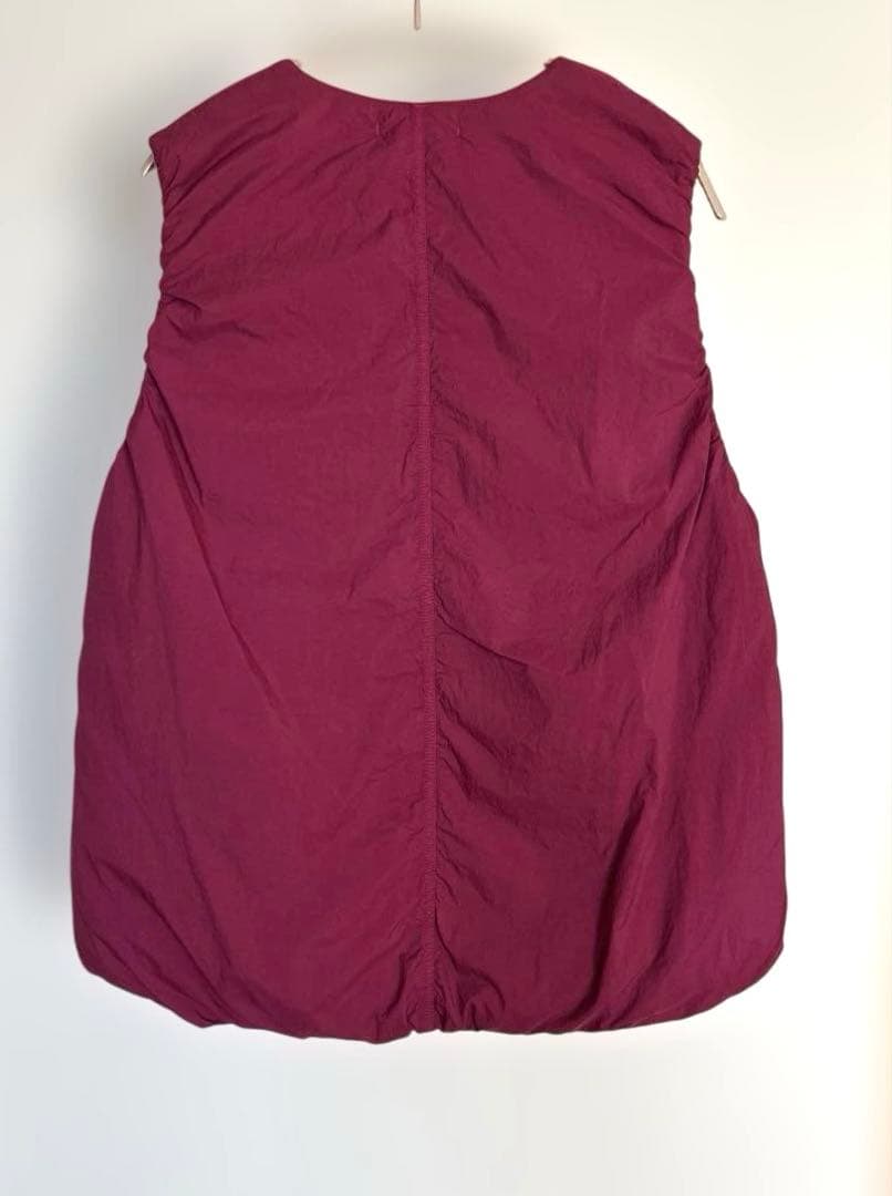 ナチュラルランドリー NATURAL LAUNDRY ダウンベスト リバーシブル