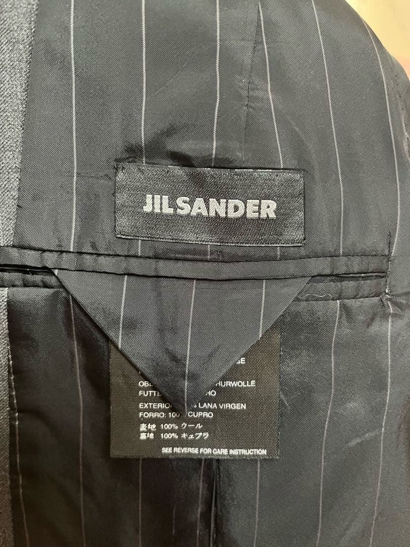 JIL SANDER ストライプ テーラードジャケット