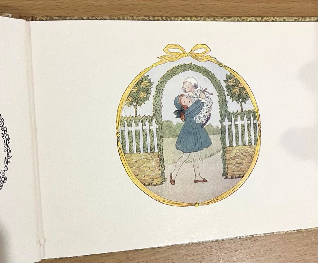 NO.333希少 アンティーク 洋書 古書 ル•メール 絵本 童謡 マザーグース