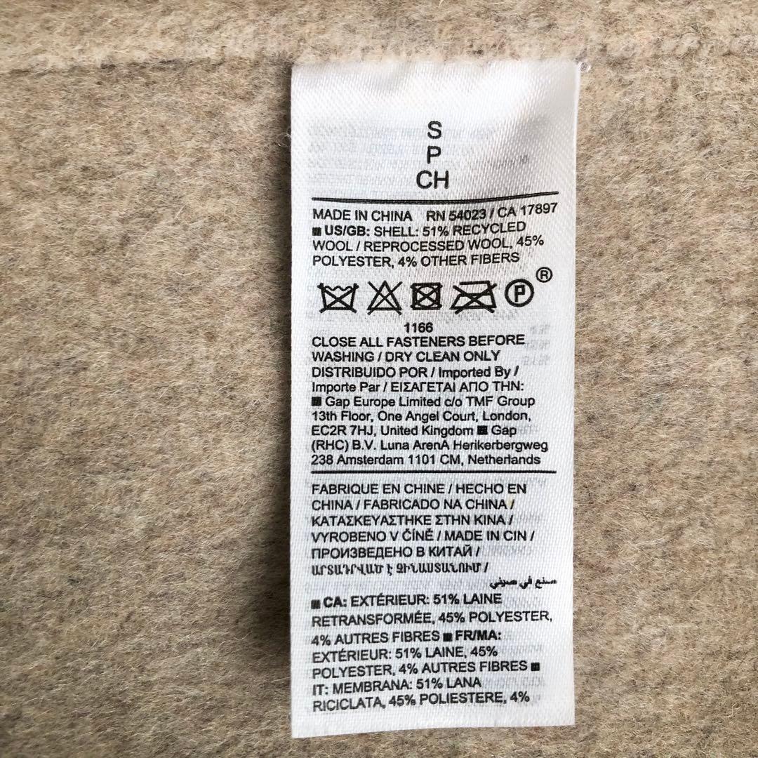 今季新作/新品★バナナリパブリックオーバーサイズ ダブルフェイススカーフコート