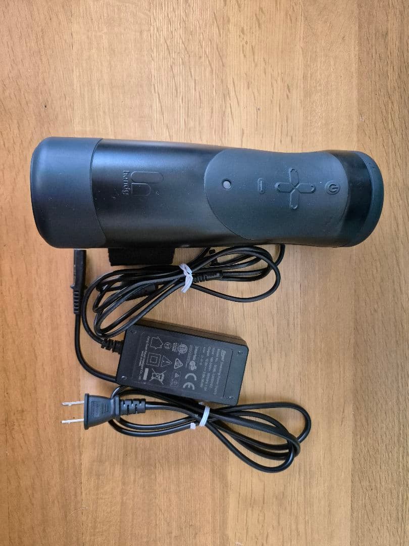 充電器付き ブラックデザイン