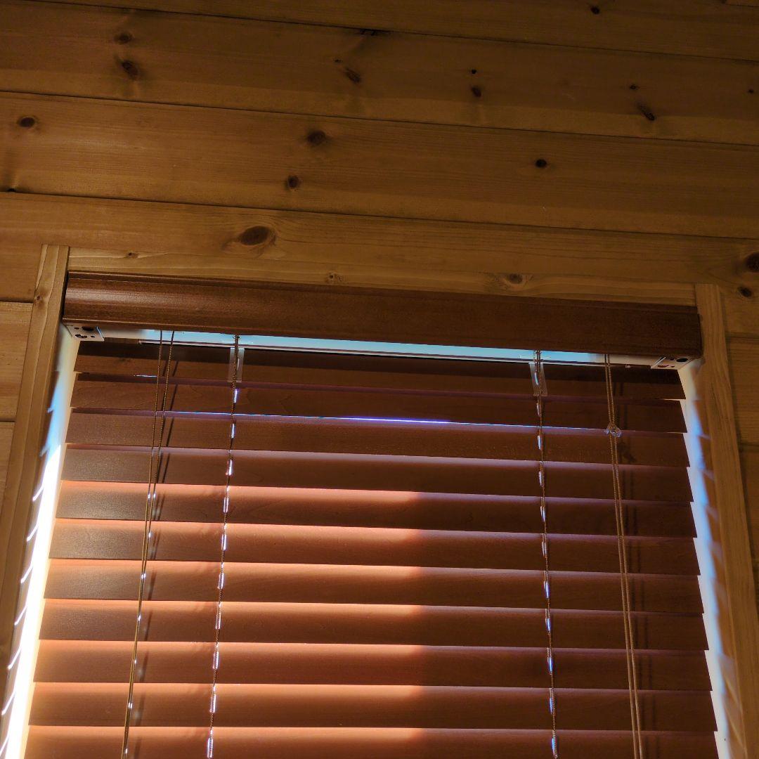 専用☆ウッドブラインド　オーダー品　woodblind.jp ミディアムブラウン