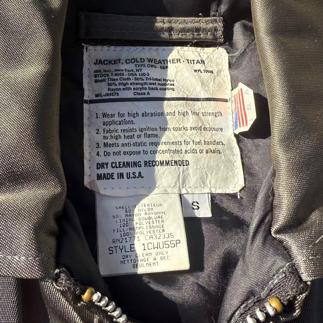 ◆ 超美品　90年代　CWU-55P USA製　SPIEWAK スピワックMA1