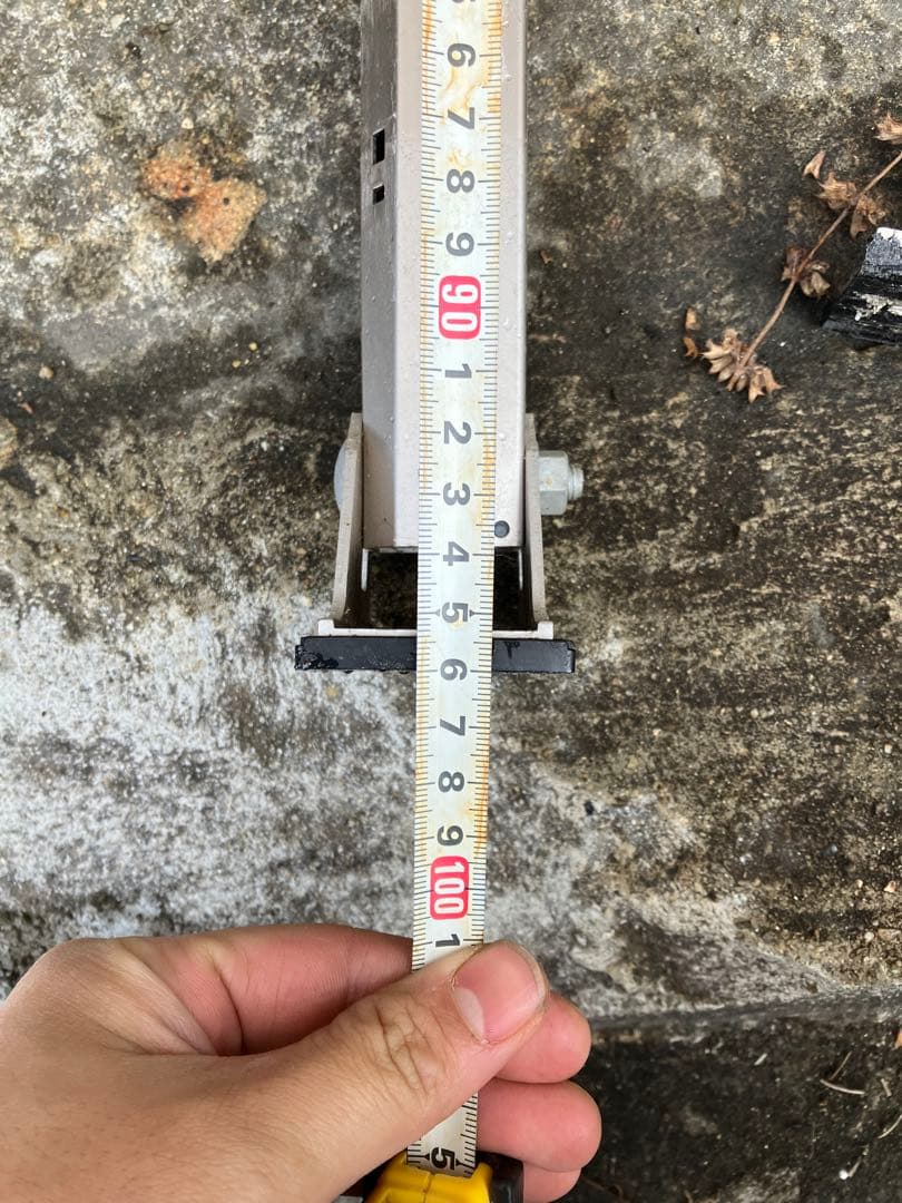 オーケー器材 K-AW6HL (80kg×2台) アルミ製　エアコン室外機置き台