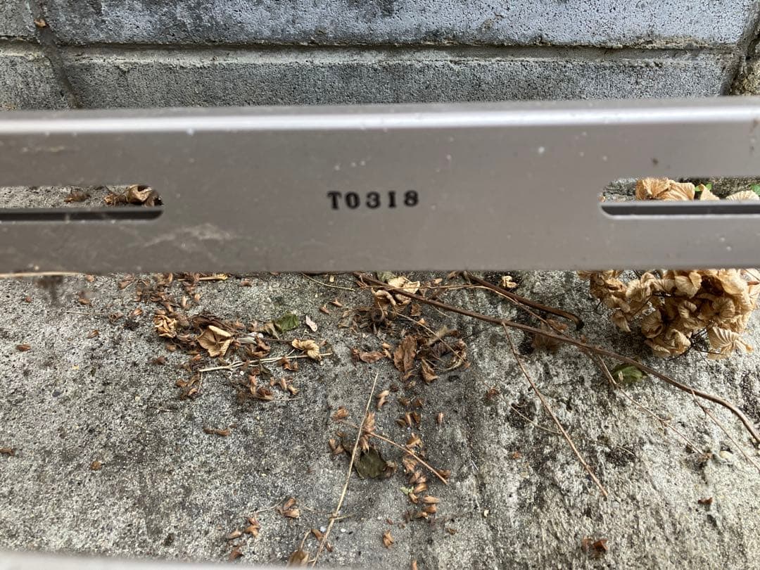 オーケー器材 K-AW6HL (80kg×2台) アルミ製　エアコン室外機置き台