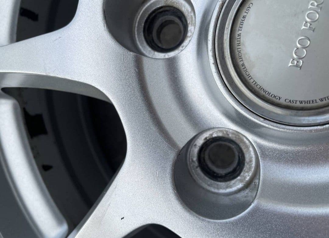 ブリヂストンエコフォルム 6Jx15+53 114.3-5H 4本セット