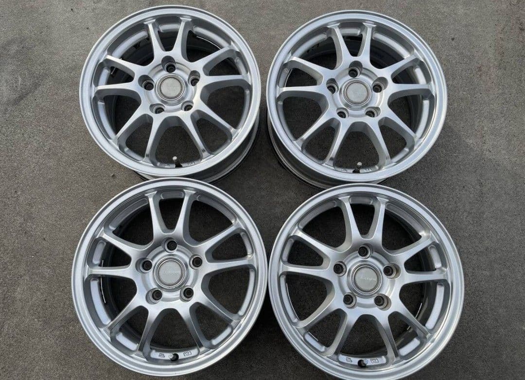 ブリヂストンエコフォルム 6Jx15+53 114.3-5H 4本セット