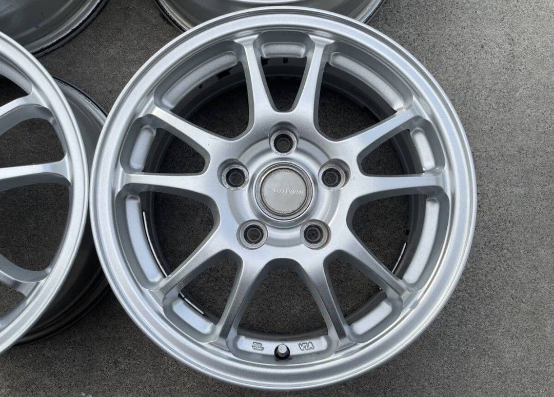 ブリヂストンエコフォルム 6Jx15+53 114.3-5H 4本セット