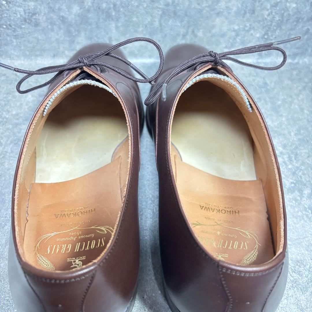 【極美品】スコッチグレイン ストレートチップ 3526 レザー 26cm