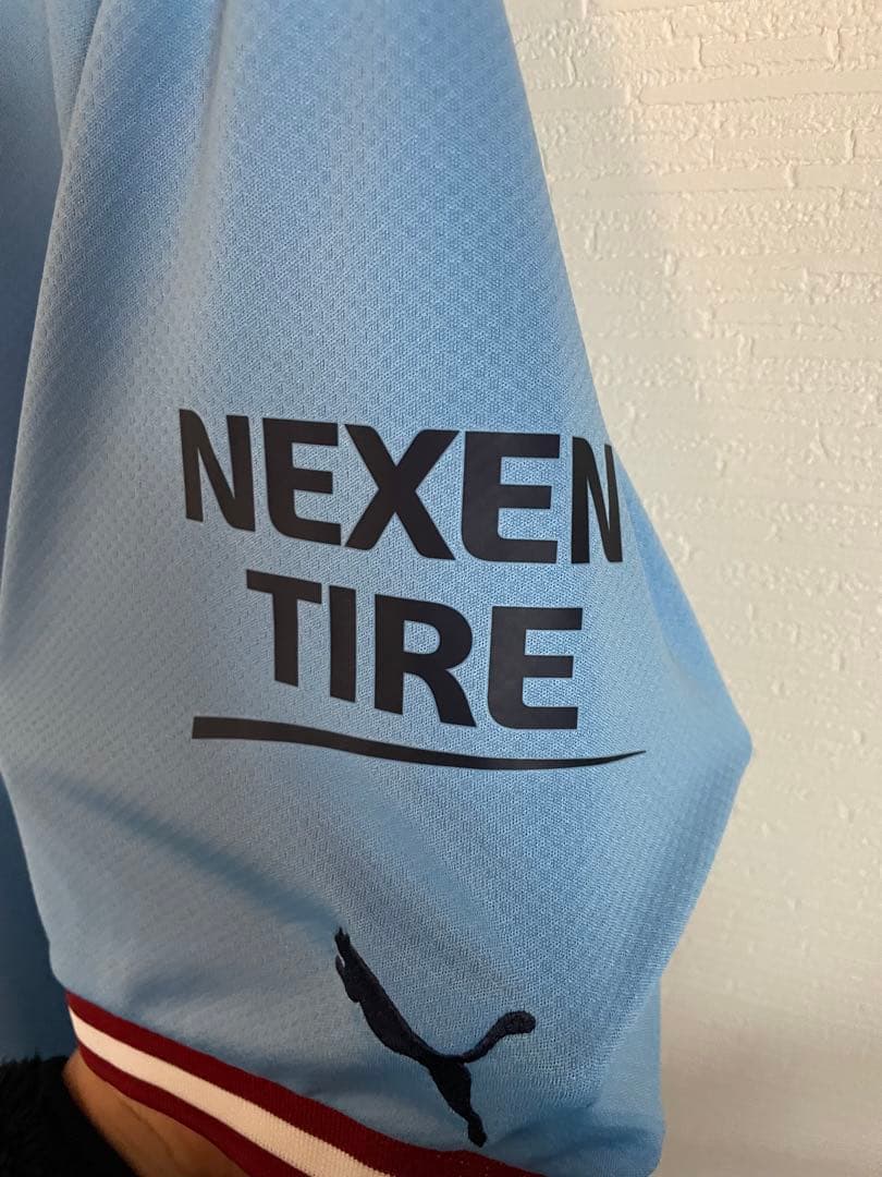 ニ*ザ様 マンチェスターシティ　2022-2023シーズン　トレブル　3冠　ユニ