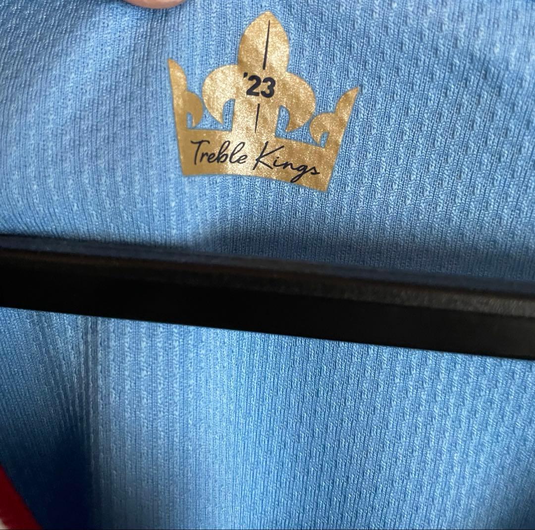 ニ*ザ様 マンチェスターシティ　2022-2023シーズン　トレブル　3冠　ユニ